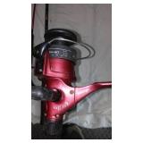 Rods (6) And Reels (5).