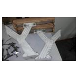 Assorted Boating Marine Parts and Accessories,  Motor Supports, Arm Rests, Lights and More.