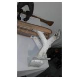 Assorted Boating Marine Parts and Accessories,  Motor Supports, Arm Rests, Lights and More.