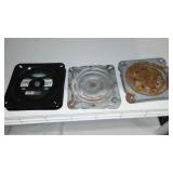 Boat Seating Stands (5) Swivel and Stationery