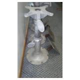 Boat Seating Stands (5) Swivel and Stationery