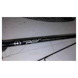 Rods and Reels (4) with net.