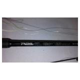 Rods and Reels (4) with net.