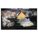 Variety of Golf Balls, Clubs (10) and bats (2).