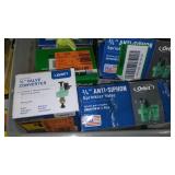 Inground Sprinkler Line Values, Converters, Timers