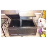 Matching Accent Tables (3) with electric outlets.