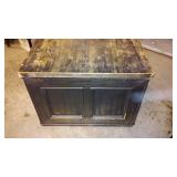 Matching Accent Tables (3) with electric outlets.