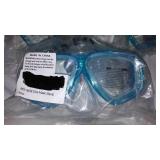 NEW BPS Dive Masks (3) and Socks. Socks, Blacks, Med.