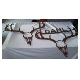 Metal Art (2) 23 in. x 23 in. Easy to modify if your Family name is not Dahl.