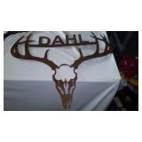 Metal Art (2) 23 in. x 23 in. Easy to modify if your Family name is not Dahl.