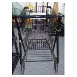 Shopping Cart.  40 in. T x  26 in. L x 24 in. W.
