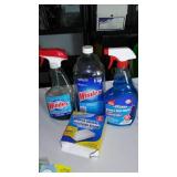 Assorted Cleaning Supplies and Buckets. New and Open.