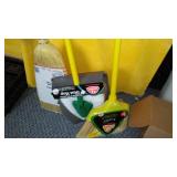 Assorted Cleaning Supplies and Buckets. New and Open.