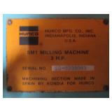 Hurco Milling Machine w/Pathfinder 500 Control, Curt Vise, Hold Down Set