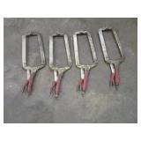 (4) 11" Clamps