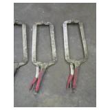 (4) 11" Clamps