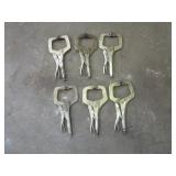 (6) 4" Clamps