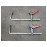 (2) 20" Adjustable Clamps