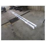 2pcs 4"x1/4" Alum I Beam 25