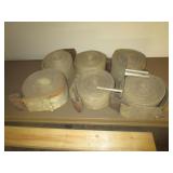 (6) 3 1/2" Semi Tie Down Straps