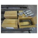 (4) Sets of 3" Trailer Axle U Bolt Kits