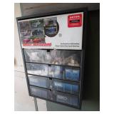 Wall Cabinet of Automotive Bulbs & Air Brake Fittings