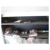 Wall Cabinet of Automotive Bulbs & Air Brake Fittings