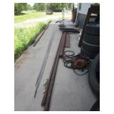 Misc Steel & Electric Motor (see all pics)