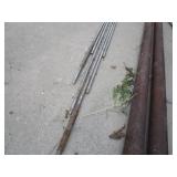 Misc Steel & Electric Motor (see all pics)