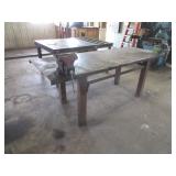 Welding Table w/8" & 6" Bench Vises 8