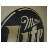 Miller Lite Steel Sign 22"x24"