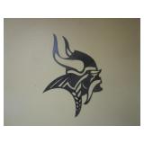 Vikings Steel Sign 14"x21"