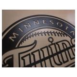 Twins Steel Sign 18"