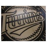 Twins Steel Sign 18"