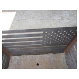 American Flag Steel Fire Pit 3