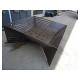 American Flag Steel Fire Pit 3