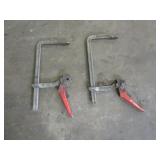 (2) 12" Adjustable Clamps