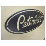 Peterbilt Steel Sign 10"x24"