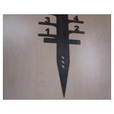 Snowfall Measuring Steel Stake 8"x41"