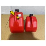 LOT OF 2 Scepter Gasoline Can 2 Gal/1Gal