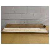 Picture Ledge Shelf, Floating Shelves Set of 2, 48 Inches Long, Natural Oak