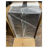 Whirlpool 4.3 Cu Ft Mini Fridge with Single Door, Chiller WH43S1E, Stainless Look