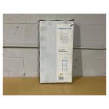 Short Bath Wood Storage Tower Black Metal