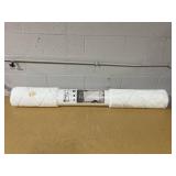 Better Homes & Gardens Diamond Fur Rug For Adults, White, 5