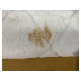 Better Homes & Gardens Diamond Fur Rug For Adults, White, 5