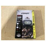 COAST RL27R Rechargeable Plus Rear Loading 1000 Lumens Tri-Color LED Headlamp