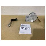 Ozark Trail 2000 lb Carbon Steel Trailer Winch with Strap, BT6178