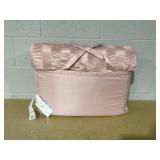 Mainstays Blush Pink 10 Piece Bed in a Bag Comforter Set with Sheets, Queen