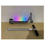 Razor Color Rave Electric Scooter - Colorful Light-Up Deck, up to 7.5 mph, for Child Ages 6+