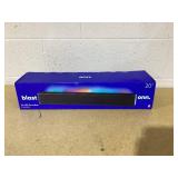 onn Bluetooth 2.0 Channel Soundbar with Multi-Color LED Lighting, 20", Black